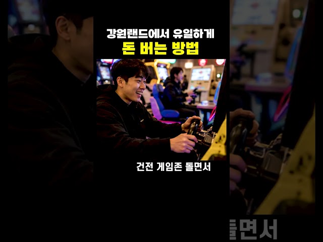 강원랜드에서 돈버는법