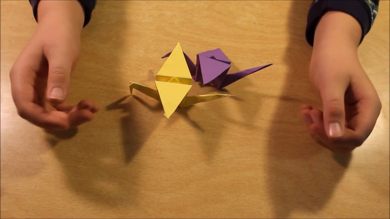 How to Fold an Origami Crane YouTube