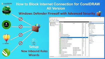 How to Block Internet Connection for CorelDraw | All Version.