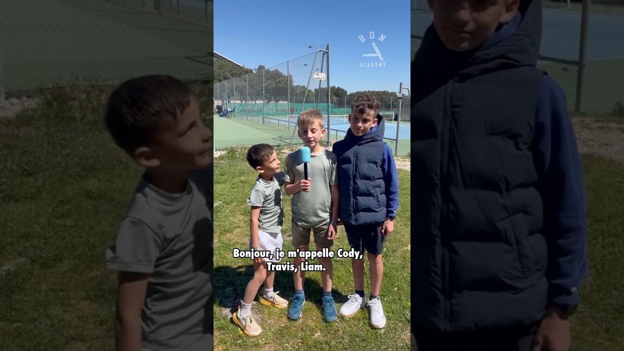 Bienvenue Cody, Travis et Liam, stagiaires à la HDN Academy