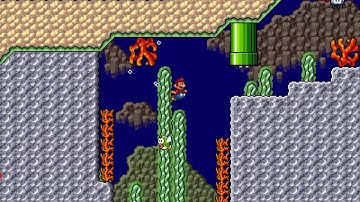 Super Mario Bros. X (SMBX) Custom Level - Tropical Lifts