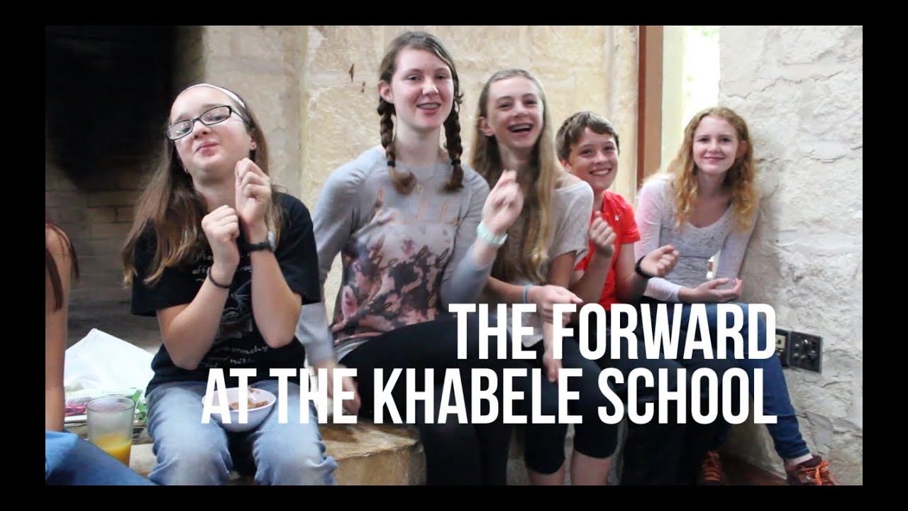 The Forward at The Khabele School 2015 - YouTube