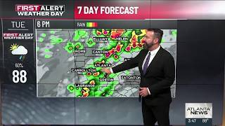 First Alert-Wettervorhersage: Unwetter am Dienstag, danach endlich Abkühlung