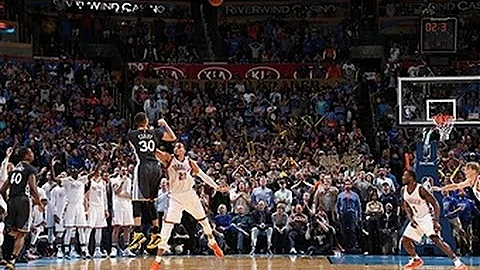 Steph Curry Drains the Game Winner vs Oklahoma City