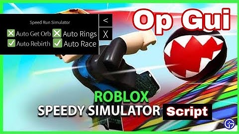 Roblox Speed Run Simulator Script (Pastebin/Mediafire)