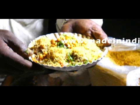 SEV PURI WITH PEANUT | CHAT BANDAR | 4K VIDEO | STREET FOODS IN INIDA street food