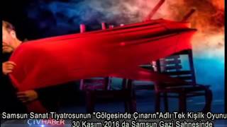 Yaşar Gündemin Sahnede Devleştiği Oyun, Gölgesinde Çınarın 30 Kasım Da Samsun Da