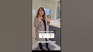 Love it or Leave it-a bathroom vanity with double sinks