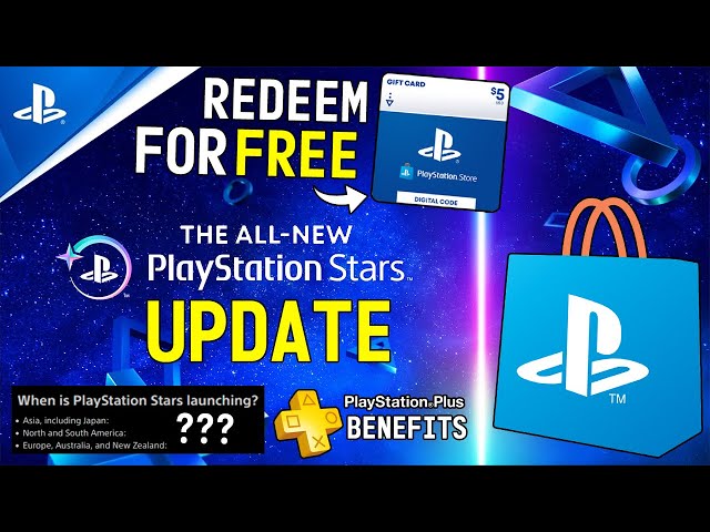 NEW PlayStation Stars Rewards UPDATE! PS Stars LIVE NOW, PS+