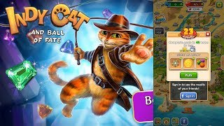 Indy Cat Match 3 Level 23 HD 1080p screenshot 5