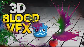 GODOT 4 - Blood VFX Tutorial (Totally Not Tomato Sauce 🍅)