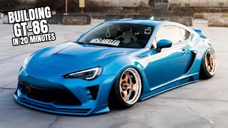 Building a BRZ/FRS in 20 minutes! *INSANE TRANSFORMATION*