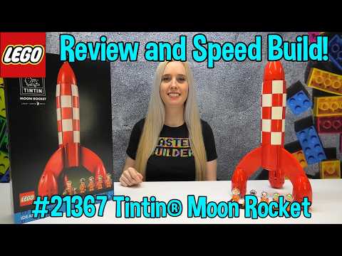 Tintin Moon Rocket Lego
