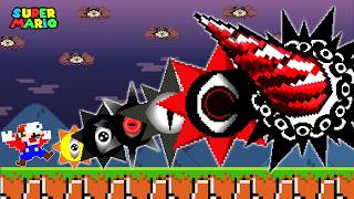 Mario vs Suika | NEW EVOLUTION of SPRUNKI Mr.SUN PHASE 1 - 15 in Super Mario Bros.