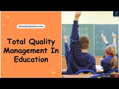What Is Total Quality Management In Education Pdf