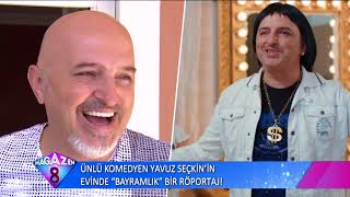 Ünlü Komedyen Yavuz Seçki̇n İn Evi̇nde Bayramlik Bi̇r Röportaj