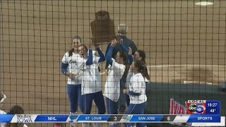 Drake softball wins MVC for second year in a row