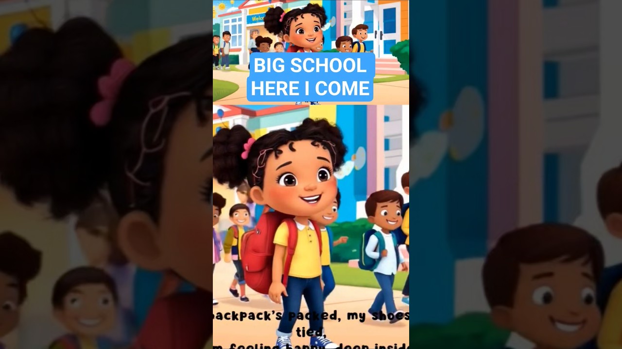 Big School Here I Come | First Day Of School | Nursery Rhymes & Kids Songs 