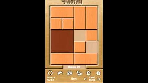 Klotski Hard Level 39/94 par solution