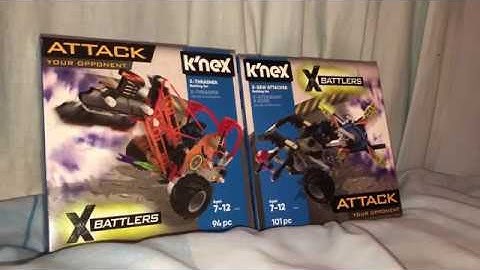 Knex X Battlers Sets Review