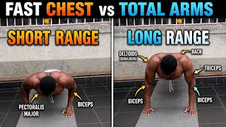 Short Range vs Long Range Push-Ups: Which Builds Muscle Faster?