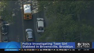 Teen Stabbed In Brownsville
