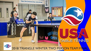 2018 Triangle Winter Teams - Open Final Match 3 - Yu Di/R. ElBoubou vs  B. Pace/D. May (Highlights)
