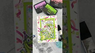 Simon Hurley create. Snappy Birthday Shaker Card By Carrie Rhoades