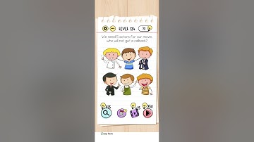 Brain test level 124 - we need 5 actors for our movie wo will not get a callback || Samuel lee ||