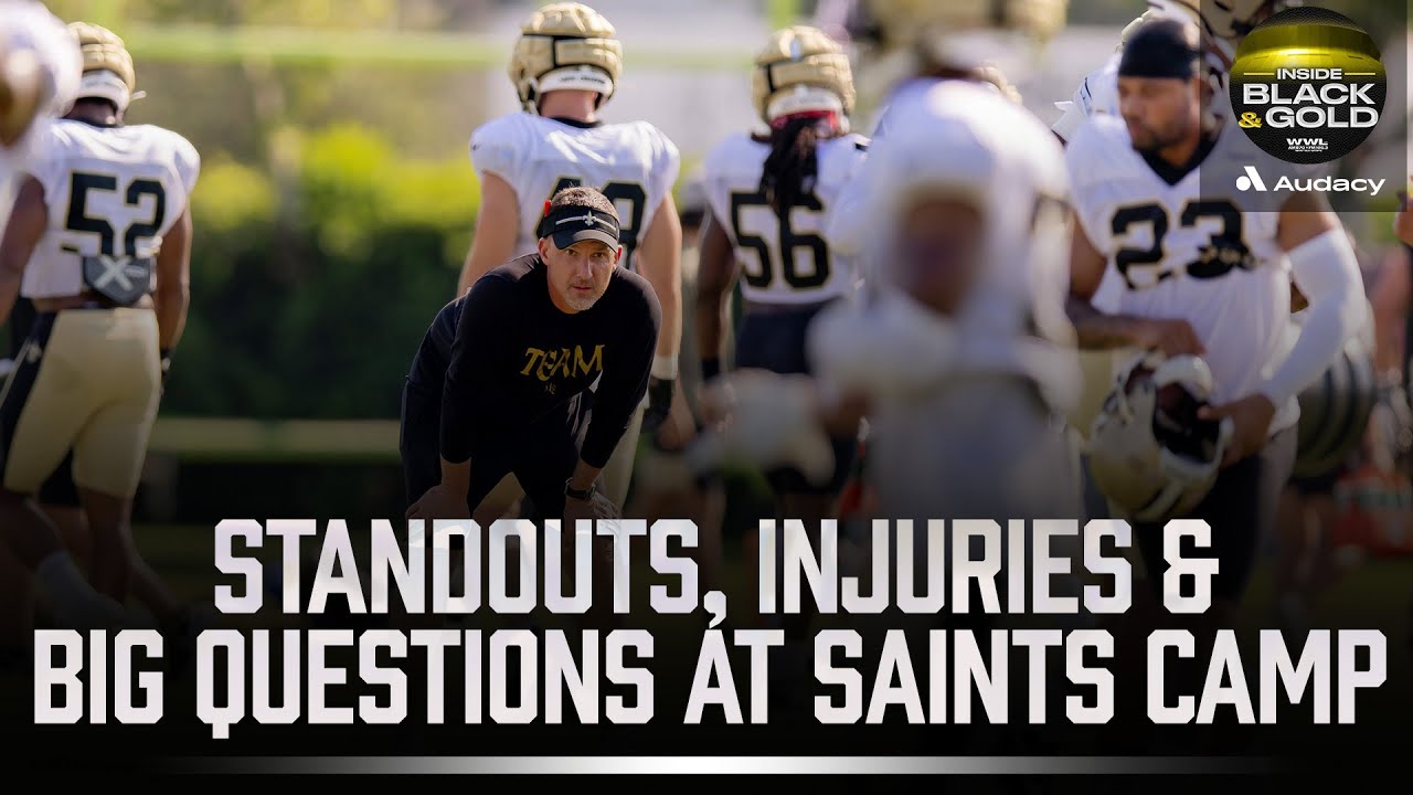 Saints Training Camp Week 1 Breakdown: Injuries, Standouts & Chase Young | Inside Black & Gold