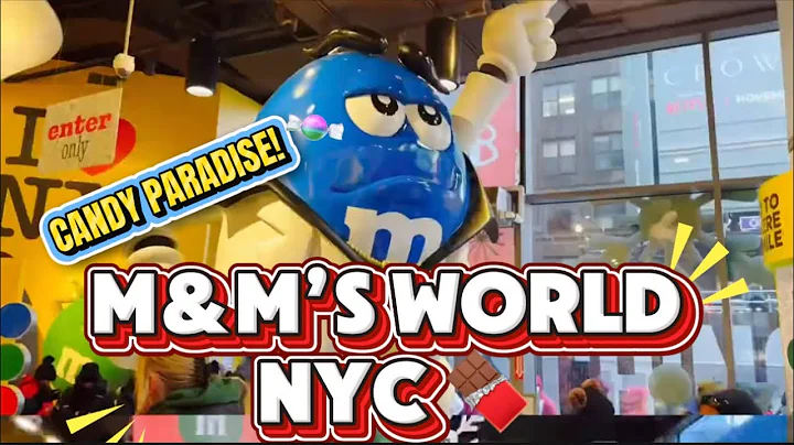 NYC’s Sweetest Spot! Touring M&M’s World Times Square 🍫🌈”