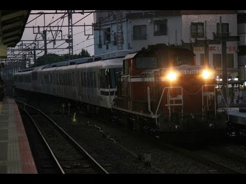 【和風客車あすか配給！】DD51-1183号機[宮]+12・14系和風客車あすか7B 回9978レ@高槻