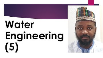 5. Chapters 5 - 7: Groundwater & contamination - Learn Water Engineering with Dr. Lukman