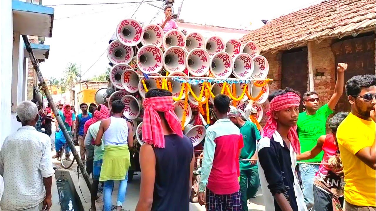 নবদ্বীপের শ্রুতি মাইক রোডশো করছে নদীয়া শান্তিপুরে || Sruti Maik Road Show At Shantipur Gajim Mela 🔥