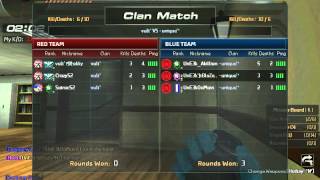 Sudden Attack Clan War `unique V vult` Blue Team Win 33 assault