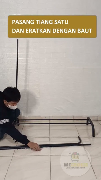 Cara Pasang BIG STAND HANGER