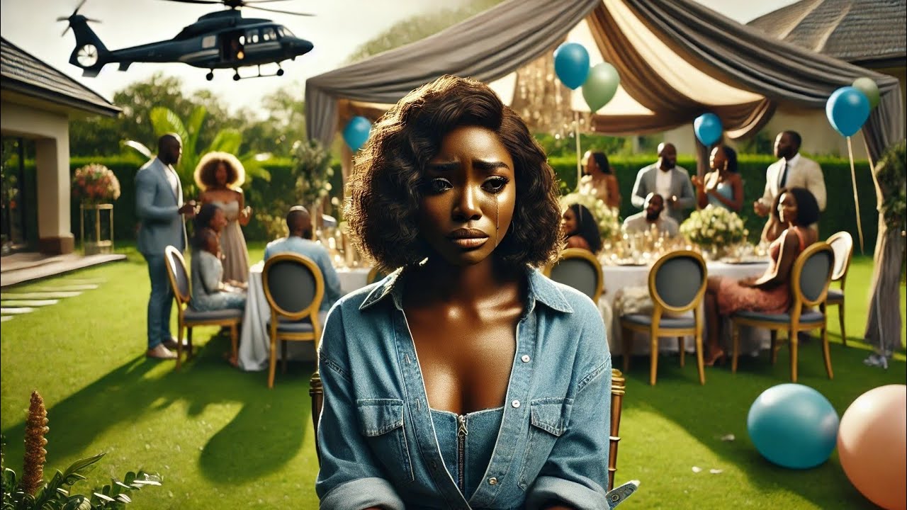 At dad's birthday, they seated me outside—then my helicopter arrived...#tales #revenge 