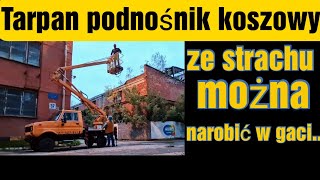 Tarpan podnośnik koszowy silnik z Ursusa