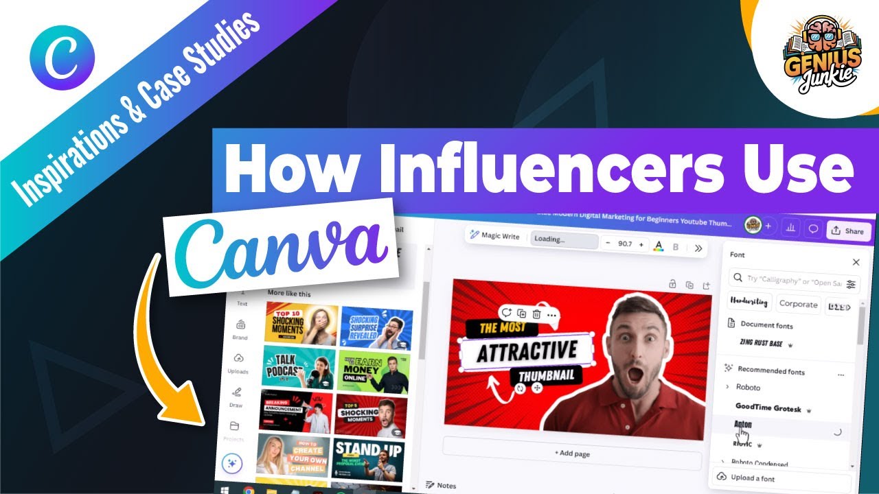 Canva Secrets: How Influencers Boost Brands & Grow Audiences