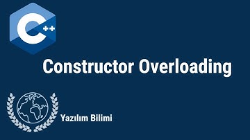 C++ Dersleri 45 - Constructor Overloading (Yapıcı Metodların Aşırı Yüklenmesi)