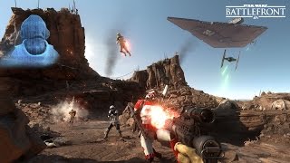 Star Wars Battlefront BETA - Survival Tatooine Mission Xbox One Gameplay (2015)