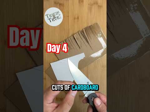 Retesting Day 4️⃣: Spyderco Military 2 S90V   