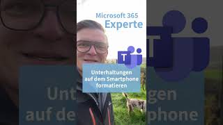 Unterhaltungen In Teams Auf Dem Smartphone Formatieren - Easy Üro