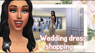 Wedding dress shopping.// EP10 S2 Sims4 series.