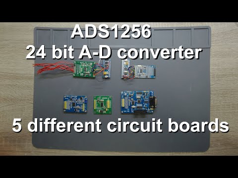 Comparing 5 different ADS1256 boards and discussing some issues thumbnail