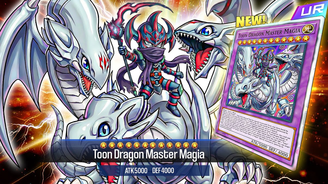 I Turned Dragon Master Magia into a TOON Monster!! I Turned Dragon Master Magia into a TOON Monster!!