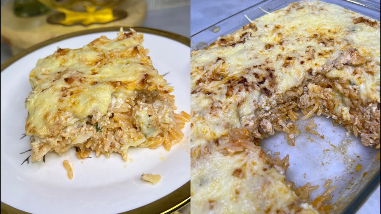 هاذي هي الغراتان لي راح توليلك ادمان غراتان الأرز جا على حبة بواحد الكريمة بزاف بنينة مفرمجة ومشخشخة