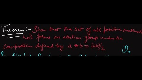 Show that the set of all +ve rational no
