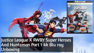 Justice League X Rwby Super Heroes And Huntsman Part 1 4K Blu Ray Unboxing Enjoy