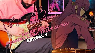 tabs  Ed 4rockn Roll Morning Light Falls On You  Kessoku Band  Akgguitar Cover